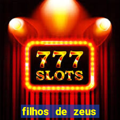 filhos de zeus mitologia grega